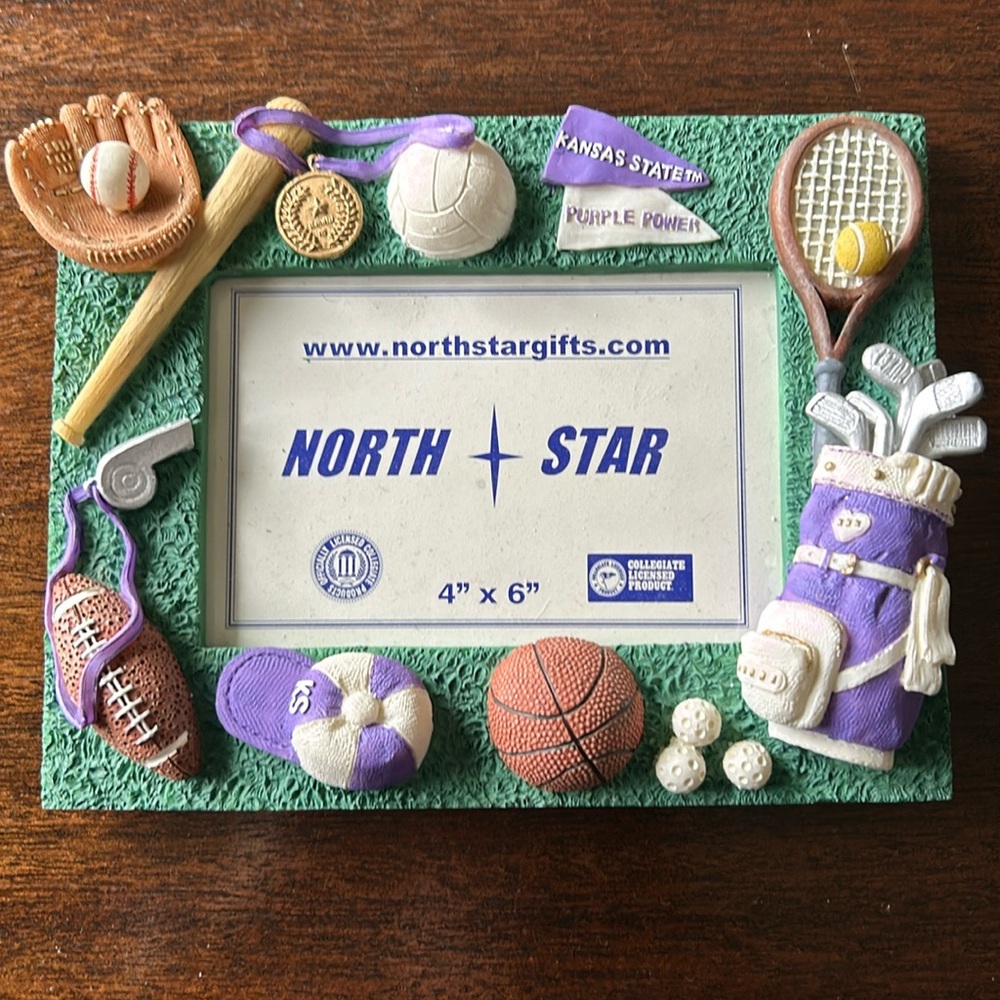 Kansas State University KSU 4x6 Photo Frame